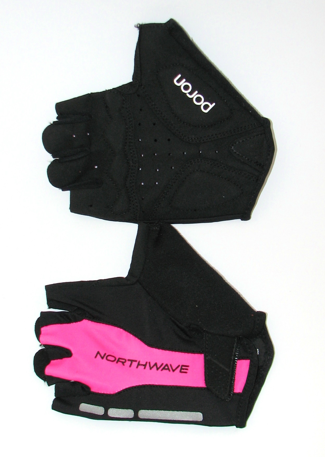 Велоперчатки NORTHWAVE C89172089 BLACK-PINK-FLUO L Велоперчатки NORTHWAVE C89172089 BLACK-PINK-FLUO L